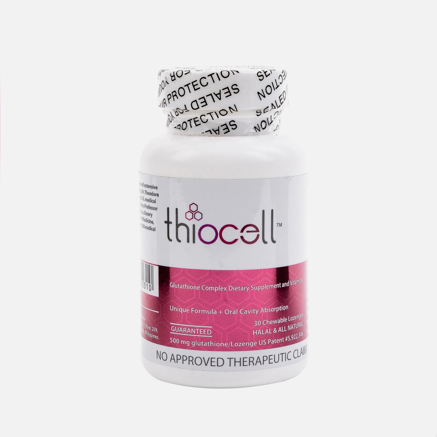 Thiocell Glutathione Complex Dietary Supplement